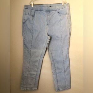 Isaac  Mizrahi Live Light Blue Stretch Jeans Women 22W